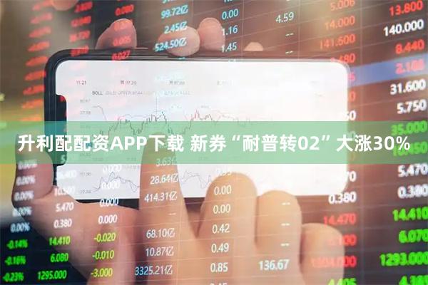 升利配配资APP下载 新券“耐普转02”大涨30%