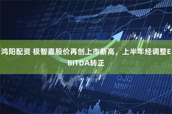 鸿阳配资 极智嘉股价再创上市新高，上半年经调整EBITDA转正